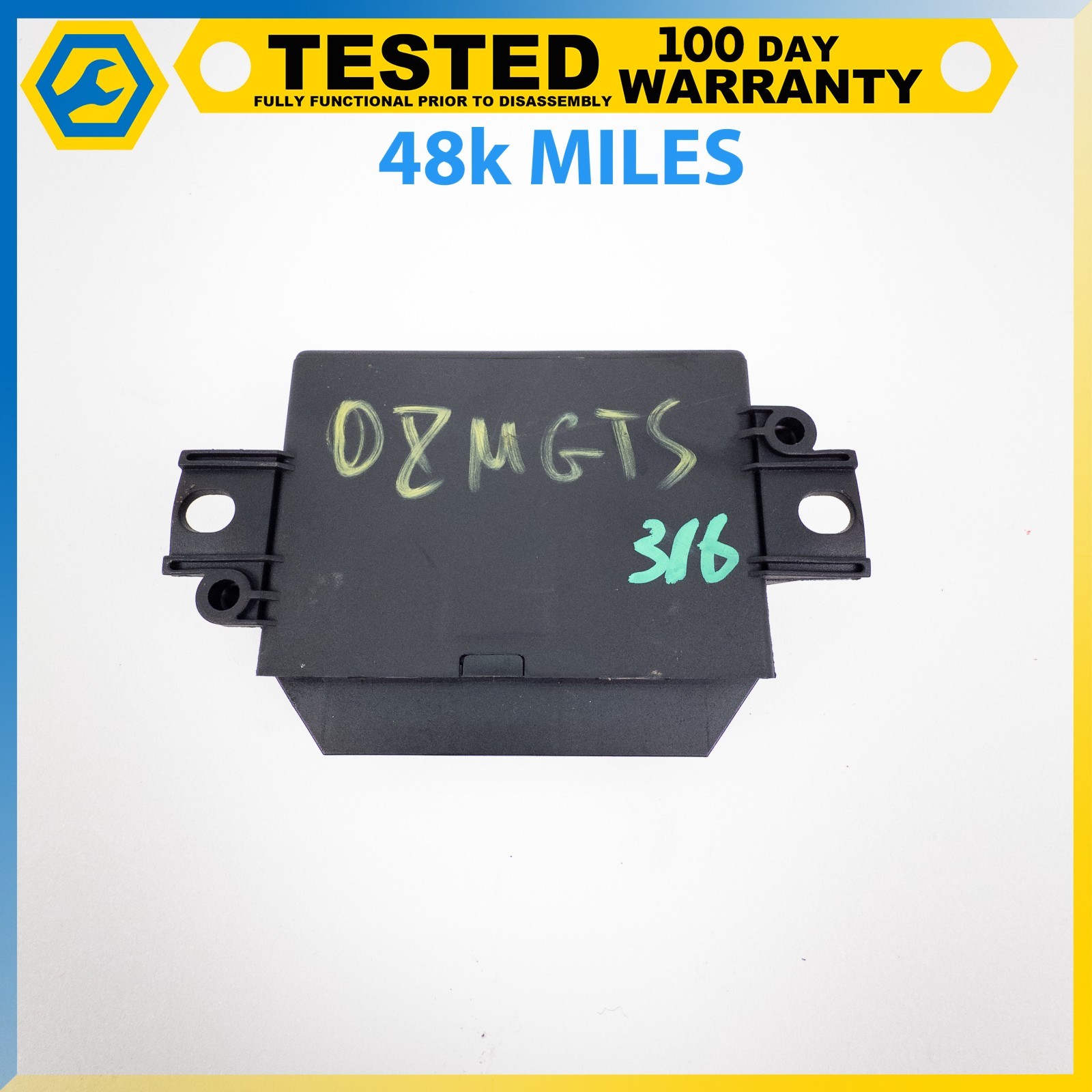 08-19 MASERATI GRANDTURISMO PARKING ASSISTEM CONTROL MODULE SENSOR UNIT OEM