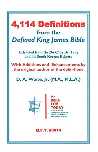 4,114 Definitions from the Defined King James Bible - Image 2