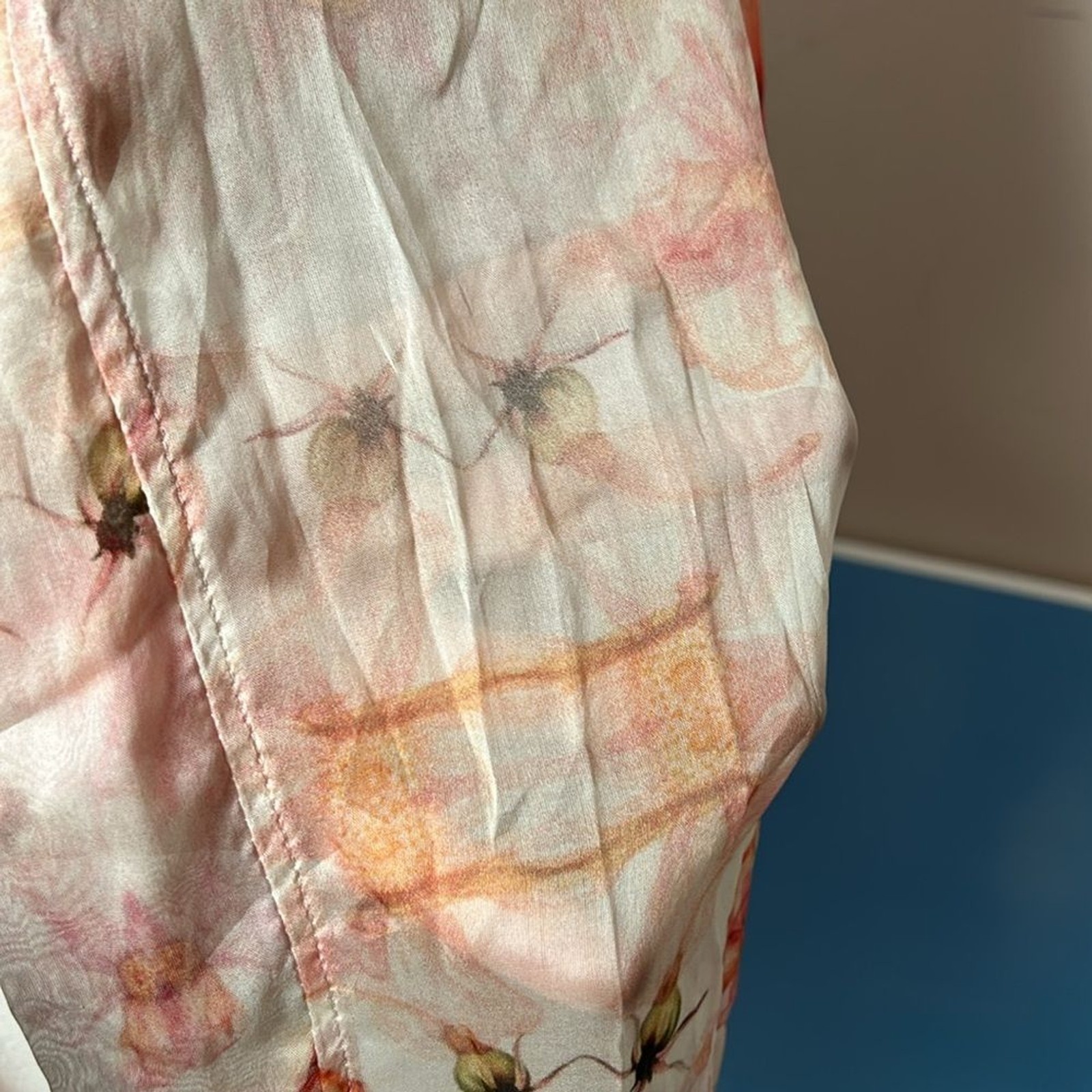 Betsy Moss Terry Duster Kimono: Chiffon oversized… - image 8