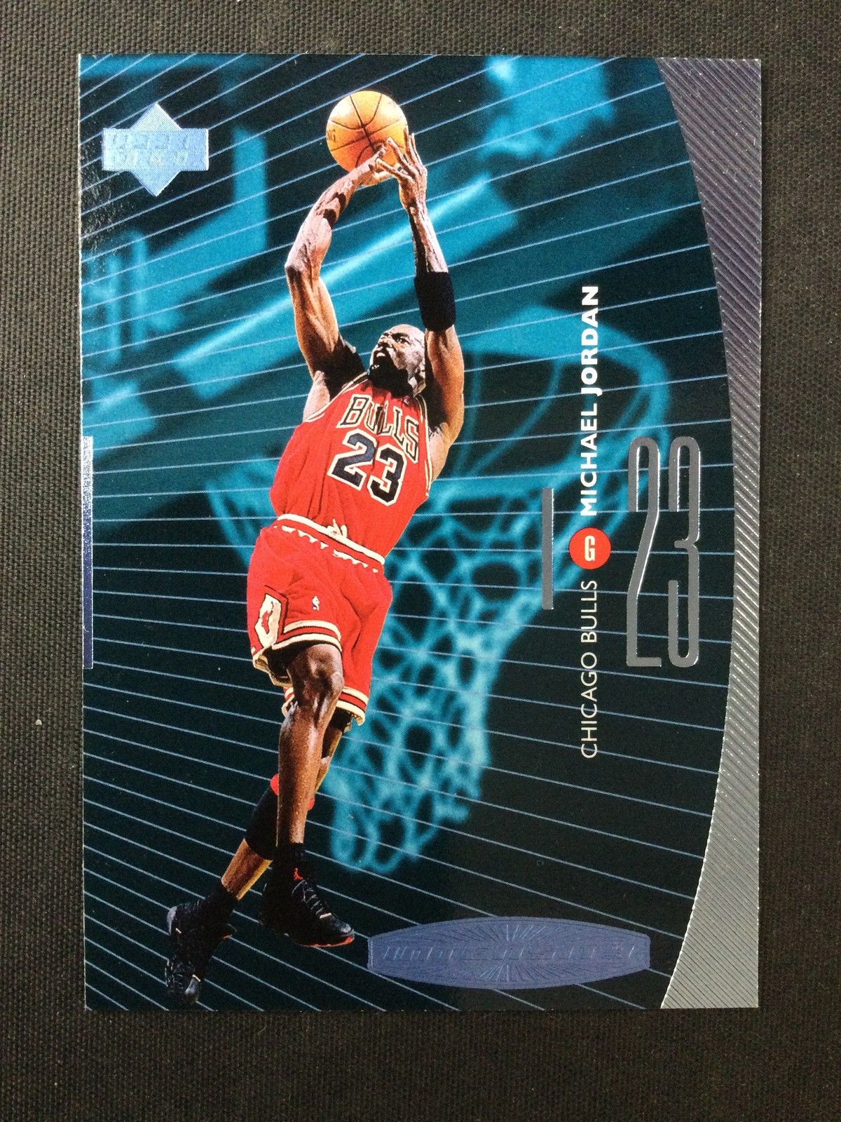 1998-99 Upper Deck #I1 Michael Jordan Chicago Bulls Intensity MINT NO RESERVE!
