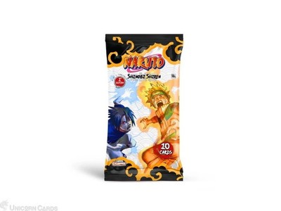 NARUTO MYTHOS TCG - Shinobi Shiren First Edition Beutel 10 Karten Sealed (EN)