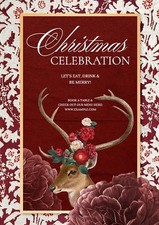 Christmas celebration poster