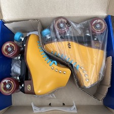 Riedell Crew Turmeric Yellow Outdoor Quad Rol...