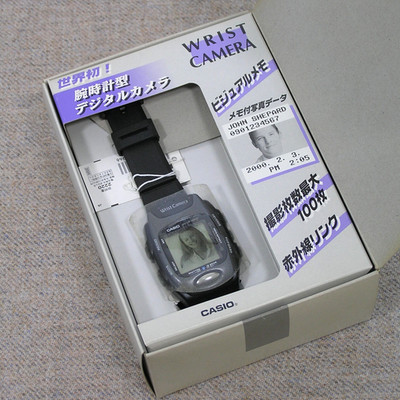 [NEUWERTIG+OVP!] Casio WQV-2 Kamera Uhr 00er Retro funktioniert - Japan Importiert