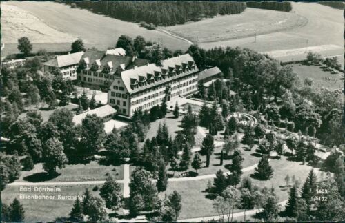 Postcard Bad Dürrheim railwaymen spa (No. 9812)