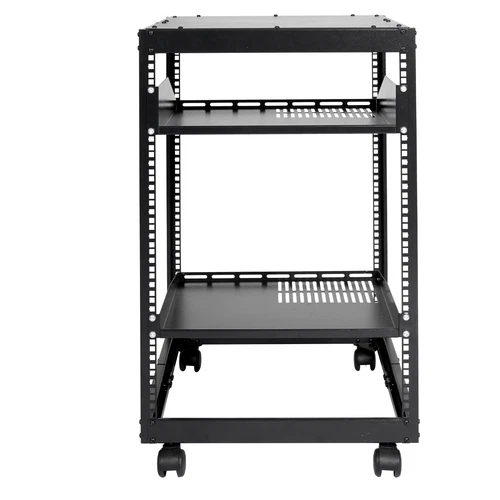 Uimoso 15U Server-Rack mit offenem Rahmen 585 x 510 x 759 mm