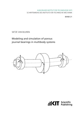 Modeling and simulation of porous journal bearings in multibody systems Buuren