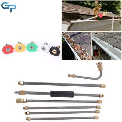 #ad Pressure High 4000PSI Washer Extension Wand Set 5 Cleaner Nozzle And Hose Kit $20.05