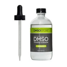 DMSO Liquid  4 oz. with Dropper - Pure 99.995%  Low Odor Pharma Grade