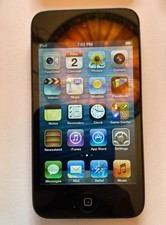 Apple iPod Touch 4th Gen A1367 Player 8 GB WIPED Works