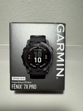 Garmin Fenix 7X Pro Unisex Sapphire Solar GPS Smartwatch - Carbon Gray