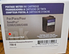 NIB Replaces 798-0 Postage Meter Red Ink Cartridge