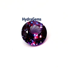 Round Cut 13 Ct AAA++ Color Changing Alexandrite Loose Gemstone For Ring Or Gift