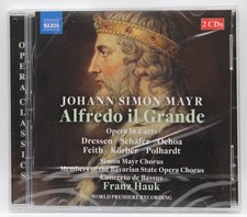 JOHANN SIMON MAYR Alfredo il Grande Franz Hauk Opera Classical 2 CD Set NEW