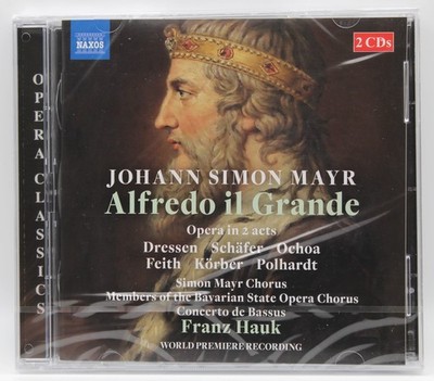JOHANN SIMON MAYR Alfredo il Grande Franz Hauk Opera Classical 2 CD Set NEW