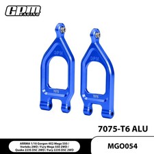 GPM Alu7075 Front Upper Suspension Arm ARRMA 1/10 Gorgon Mega Vorteks Fury QUAKE