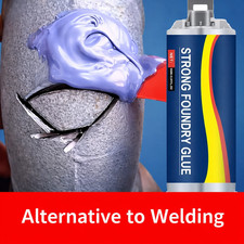 Metal Repair Glue High Temperature Resistant Casting Repair Strong Foundry Glue