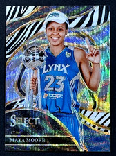 2024 PANINI WNBA SELECT MAYA MOORE ZEBRA COURTSIDE PRIZM