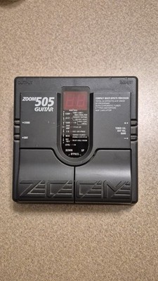 Vintage ZOOM 505 Guitar Compact Multi-Effects Processor USA 2-day Shipping