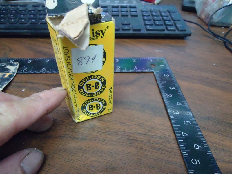 Vintage "Daisy" BB COUNT 725 CAL. 4.5mm Steel Air Gun Shot .99 Start NO RESERVE!