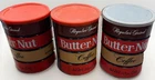 VTG Lot (3) Butter-Nut PerkO-Lectric Coffee Tin Cans 32Oz Coca-Cola Advertising