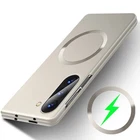 Magnetic Case For Samsung Galaxy Z Fold7 Fold6 Fold5 4 Ultra Slim Magsafe Cover