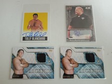 TULLY BLANCHARD ARN ANDERSON LOT AUTO RELIC - FOUR HORSEMAN WWE WCW