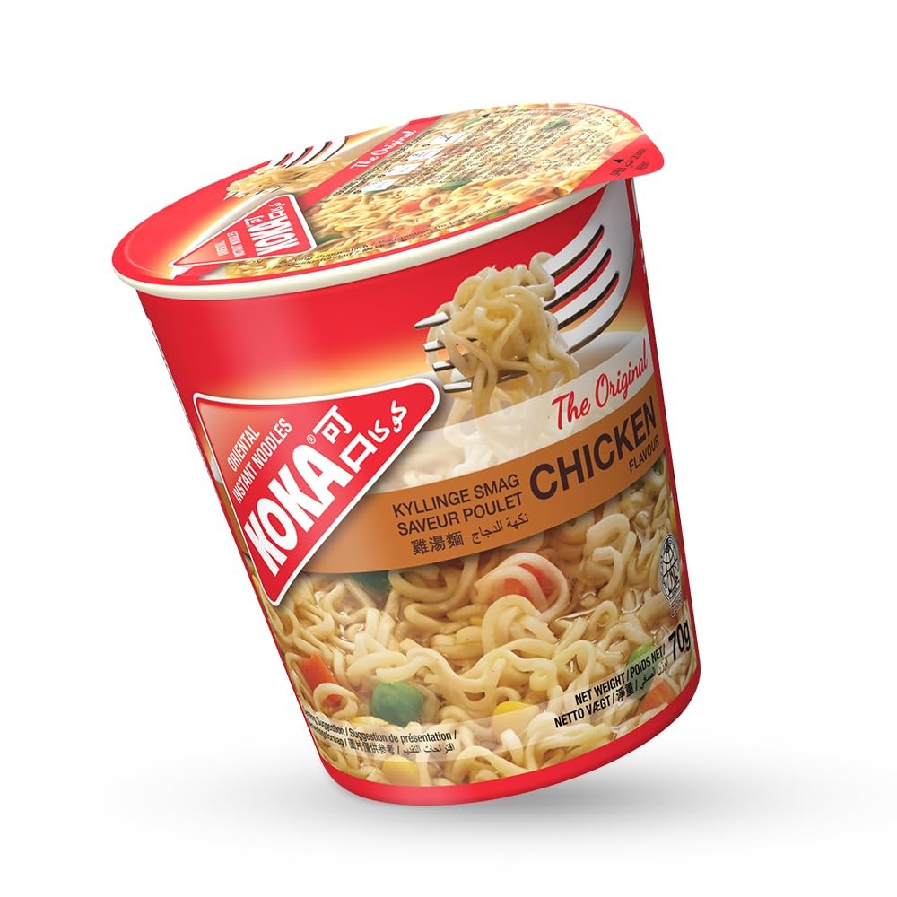 Koka Pot Noodles Chicken (12 X 70G) - Image 2