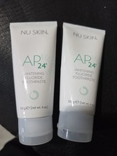 EXP 9/2027. Made in USA. Nu Skin AP-24 Whitening Fluoride Toothpaste 2 Pack