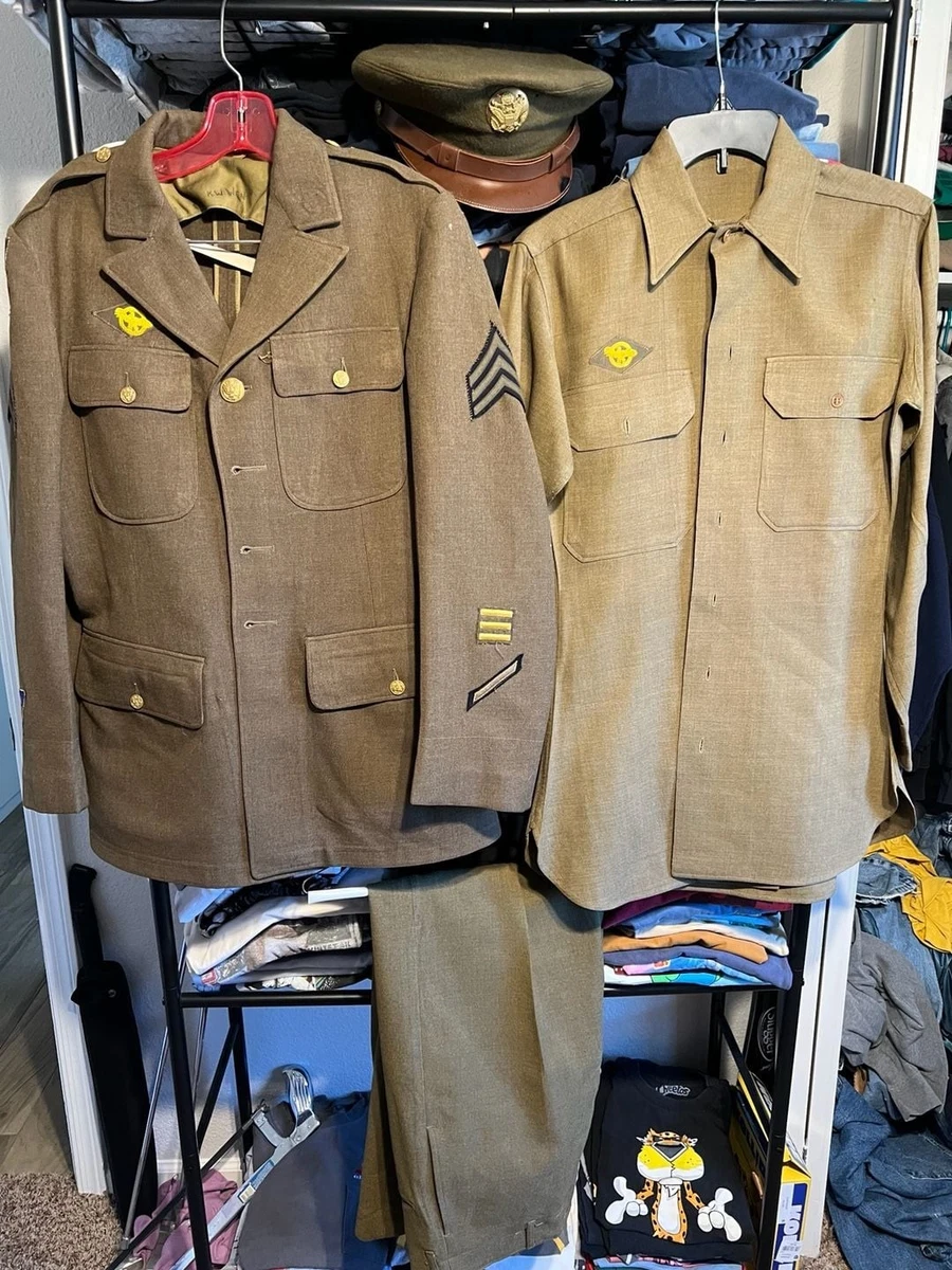 美国陆军制服衬衫，原装ww2 收藏我们制服| eBay