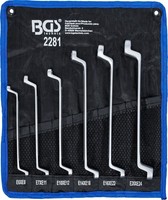 Bgs 2281 Doppel-RingschlüSsel-Satz Mit E-Profil-RingköPfen | GekröPft | Sw E6 -