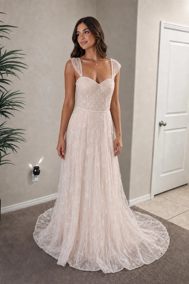 Sheath Wedding Dresses for sale | eBay Sheath Wedding Dresses for sale | eBay