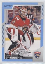 2020-21 O-Pee-Chee Blue Border Chris Driedger #143 1m4
