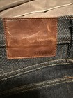 Gustin#17 Selvedge Japanese Super Heavy Denim  Dark Wash Button Straight Sz 33 — photo 10