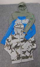 LOT 3 UNDER ARMOUR NIKE Hoodie Jacket Pullover Boys Youth Large Camo Fleece