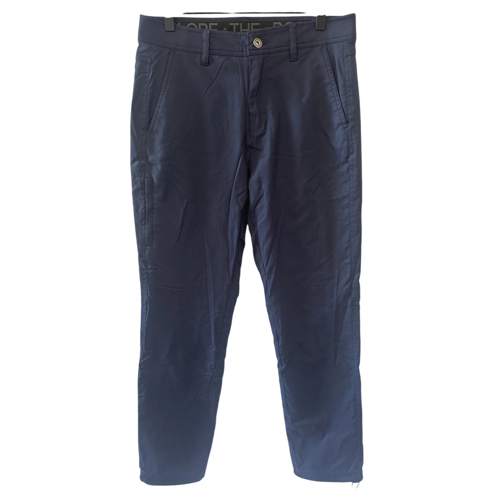 Gerry Men's Venture Fleece Lined Water Resistant Stretch Comfort Pants Blue