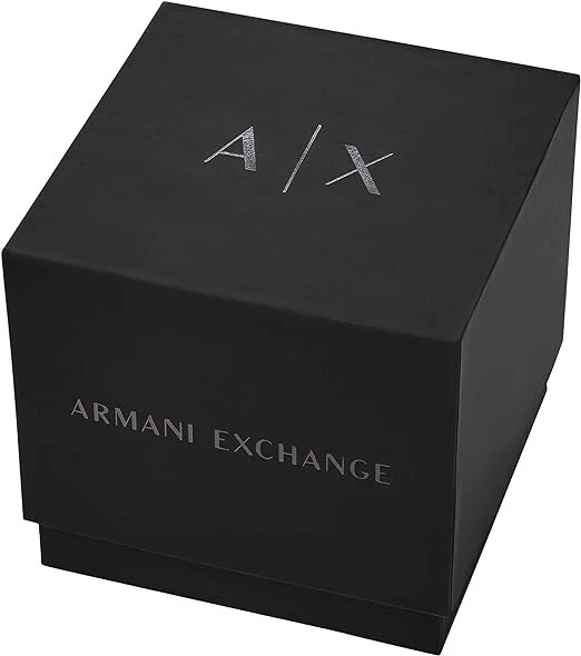 Reloj de vestir Armani Exchange cronógrafo para hombre con correa de silicona Foto 3 de 4