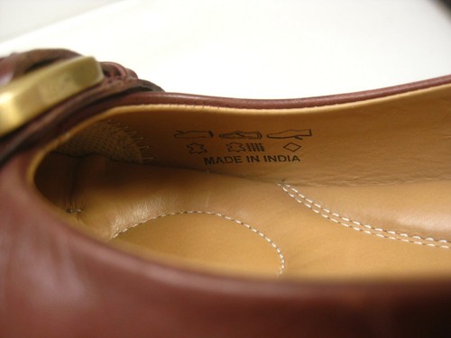 HOTTER SHOES 4 37 courts buckle leather VIOLET brass low comfort slip on - Picture 5 of 11
