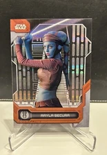 Aayla Secura - Death Star Interior Pattern - 2024 Topps Star Wars High Tek
