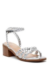 Wonder Nation Silver Girls Dress Sandal Size 1 Color Silver