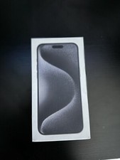 Apple iPhone 15 Pro Natural Titanium  EMPTY BOX ONLY