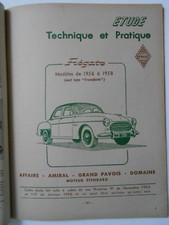 Revue technique Renault FREGATE