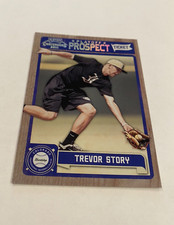 2011 PLAYOFF CONTENDERS PROSPECT TICKET REFRACTOR ROOKIE TREVOR STORY RC /99