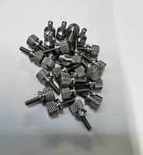 Knurled Thumb Screw Steel 4-40 Thread 5/16 length - 20 Pieces - 7100crsmod