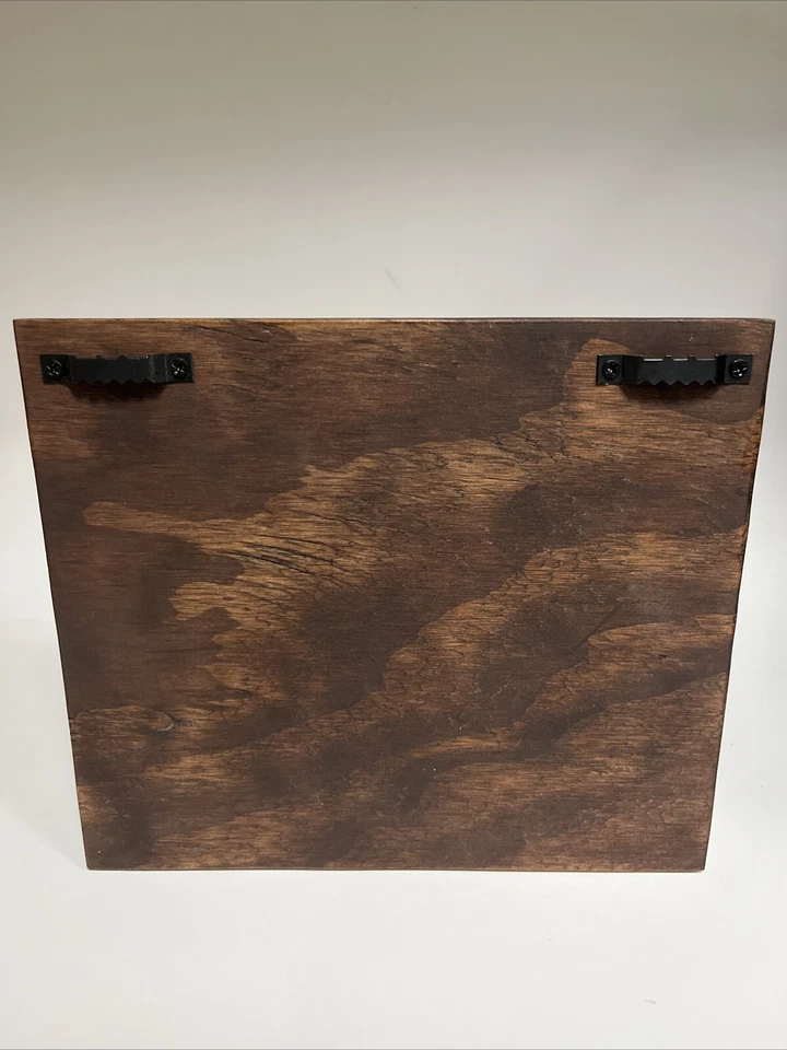 TEXAS LONGHORNS Rustic Wood Man Cave Home Office wall decor key hanger holder - Image 4 of 4