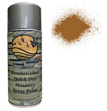 Spray Paint Masonry Pack 2x400ml Quick Dry Gloss 45 Colours For Brick Stone Wall