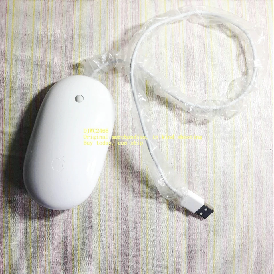 Ratón Original Apple Mighty Mouse Modelo A1152USB Blanco (Longitud de Línea 50cm o 75cm) Foto 3 de 4