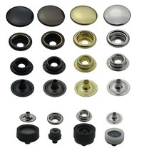 Ringfeder Druckknöpfe + Werkzeug kompatibel mit Prym Vario-Zange Snaps Buttons