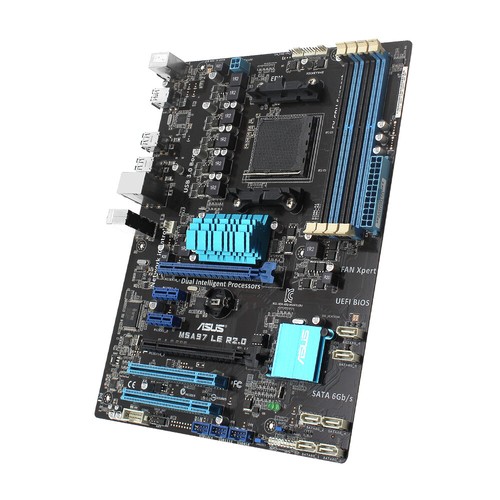 Conector de placa base ASUS M5A97 LE R2.0 AM3 AMD 970 SATA3.0 DDR3 RAM ATX T - Imagen 4 de 10
