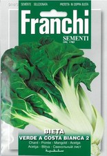 Franchi Seeds Swiss Chard Bieta Verde a Costa Bianca 2 seed